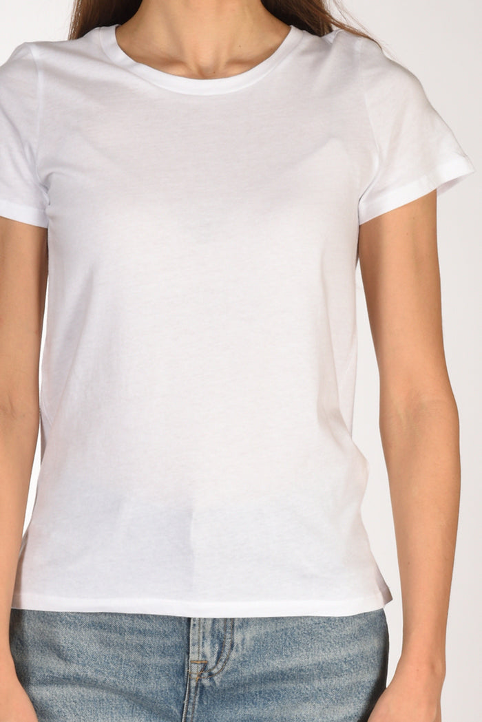 Majestic Filatures Paris Tshirt Mm Bianco Donna - 3