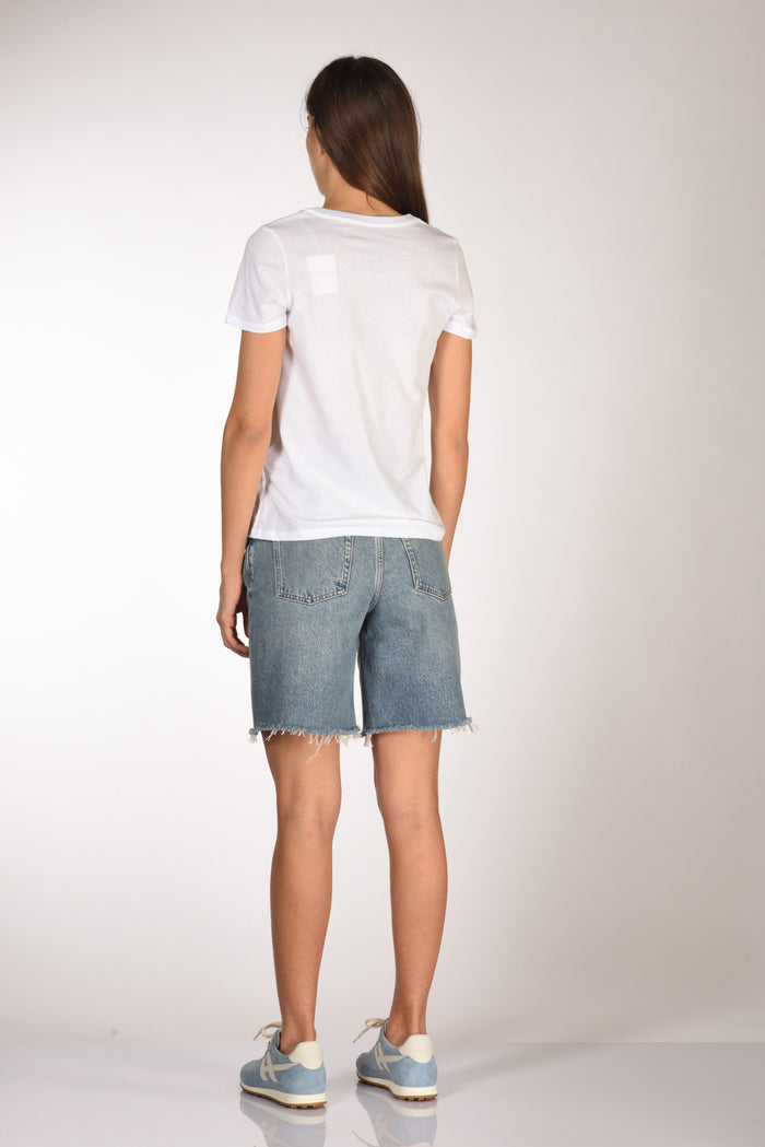 Majestic Filatures Paris Tshirt Mm Bianco Donna - 5