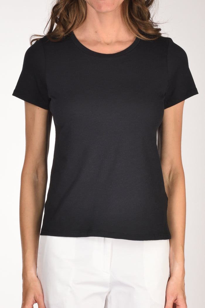 Majestic Filatures Paris Tshirt Mm Blu Navy Donna - 3