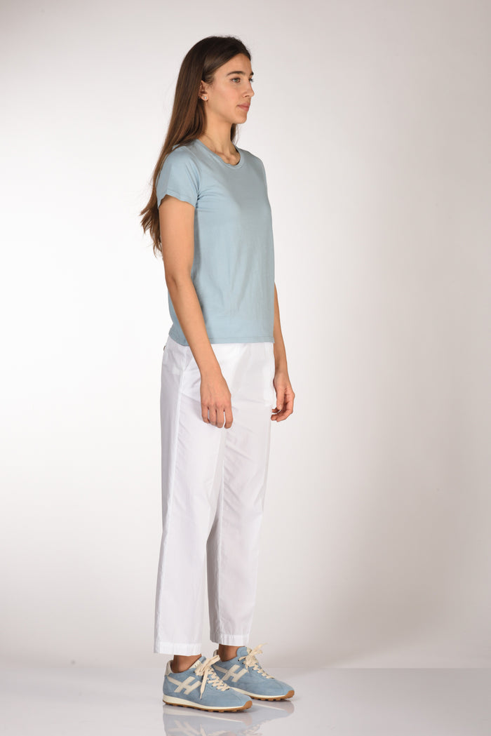 Majestic Filatures Paris Tshirt Mm Azzurro Polvere Donna - 4