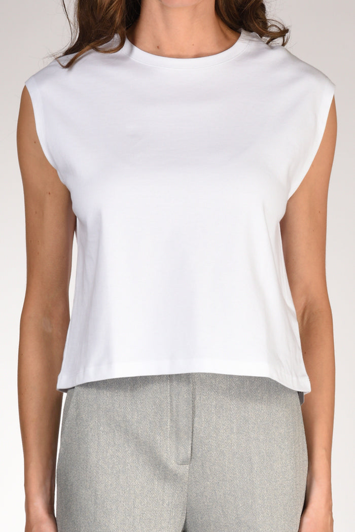 Majestic Filatures Paris Canotta Bianco Donna - 3