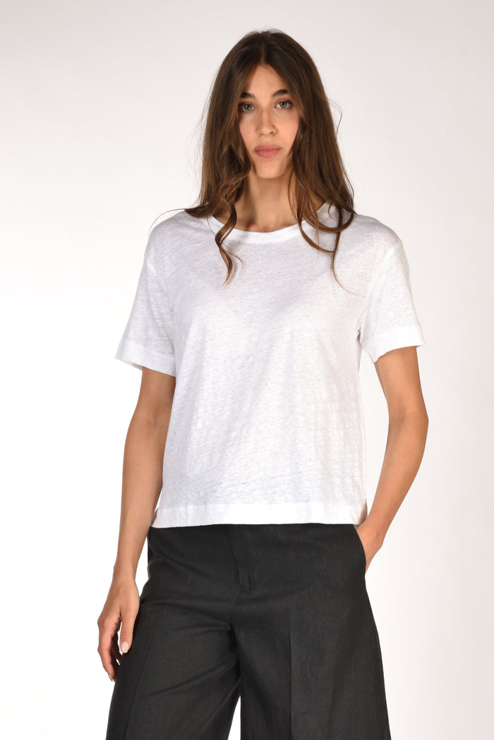 Majestic Filatures Paris Tshirt Bianco Donna - 1