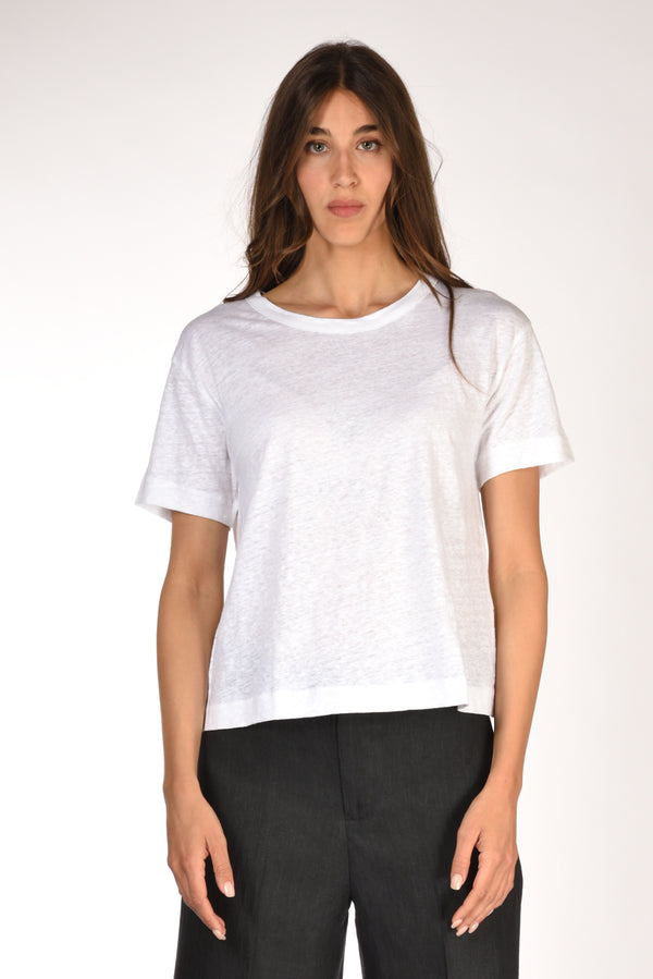 Majestic Filatures Paris Tshirt Bianco Donna-2