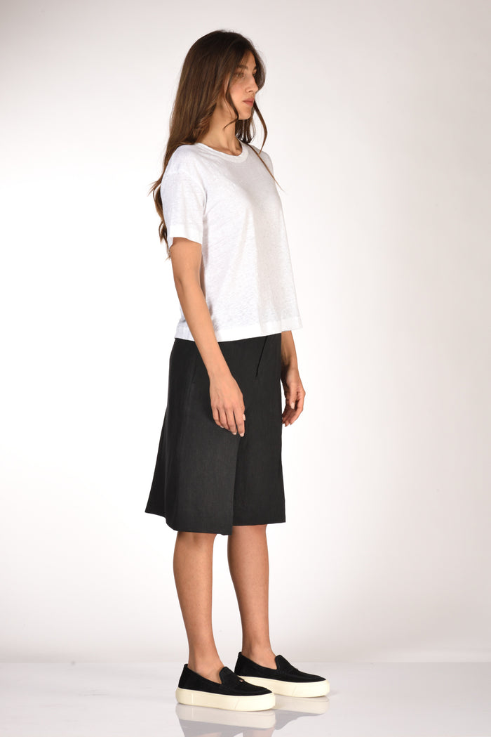 Majestic Filatures Paris Tshirt Bianco Donna - 4