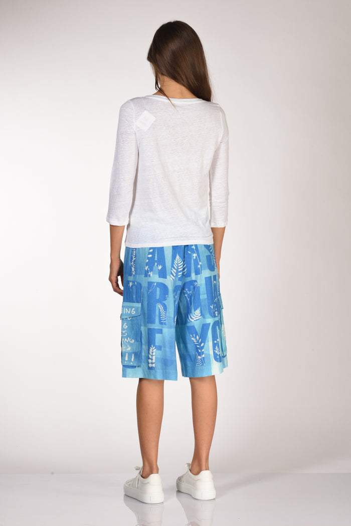 Majestic Filatures Paris Tshirt Bianco Donna - 5
