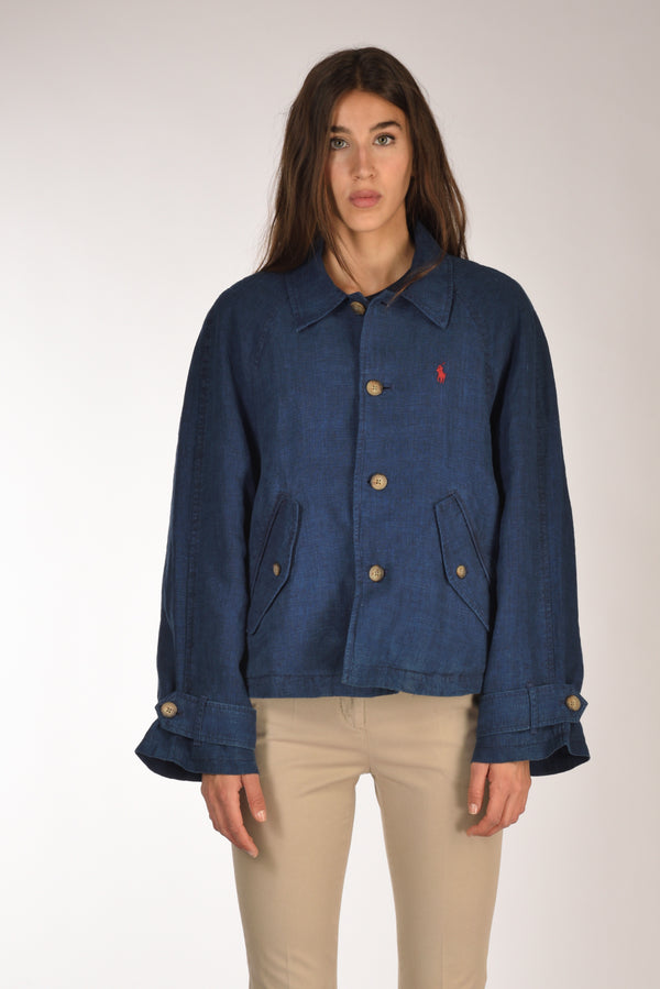 Polo Ralph Lauren Giacca Blu Donna-2