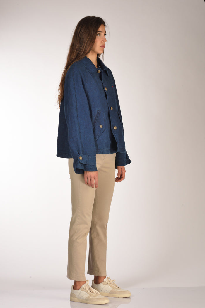 Polo Ralph Lauren Giacca Blu Donna - 4