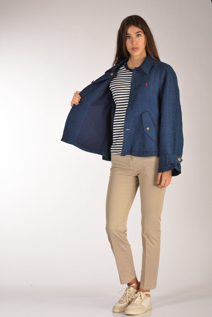 Polo Ralph Lauren Giacca Blu Donna - 6