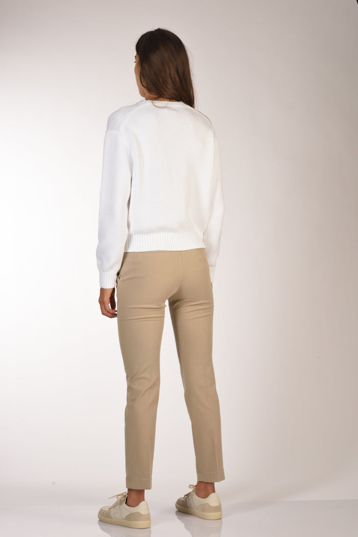 Polo Ralph Lauren Maglia Orsetto Bianco Donna - 5