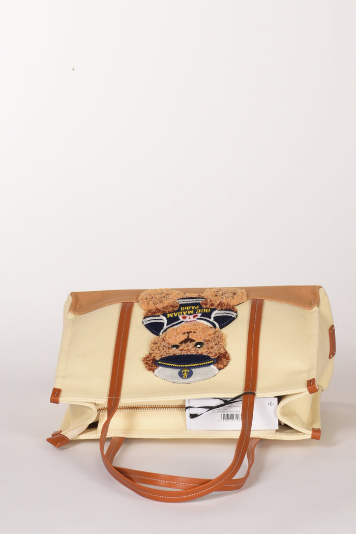 Rue Madam Paris Borsa Orso Beige/bianco Donna - 6