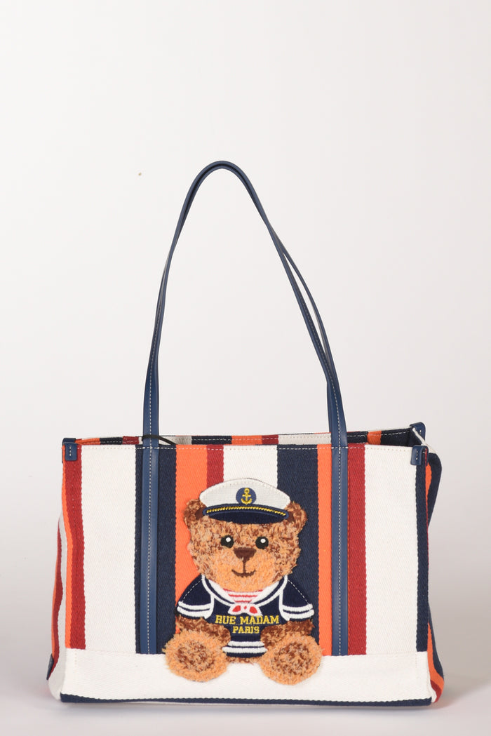 Rue Madam Paris Borsa Orso Arancio/multicolor Donna - 1