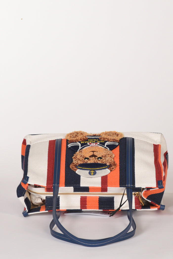 Rue Madam Paris Borsa Orso Arancio/multicolor Donna - 6