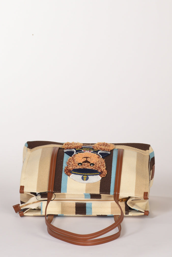 Rue Madam Paris Borsa Orso Marrone/multicolor Donna - 6