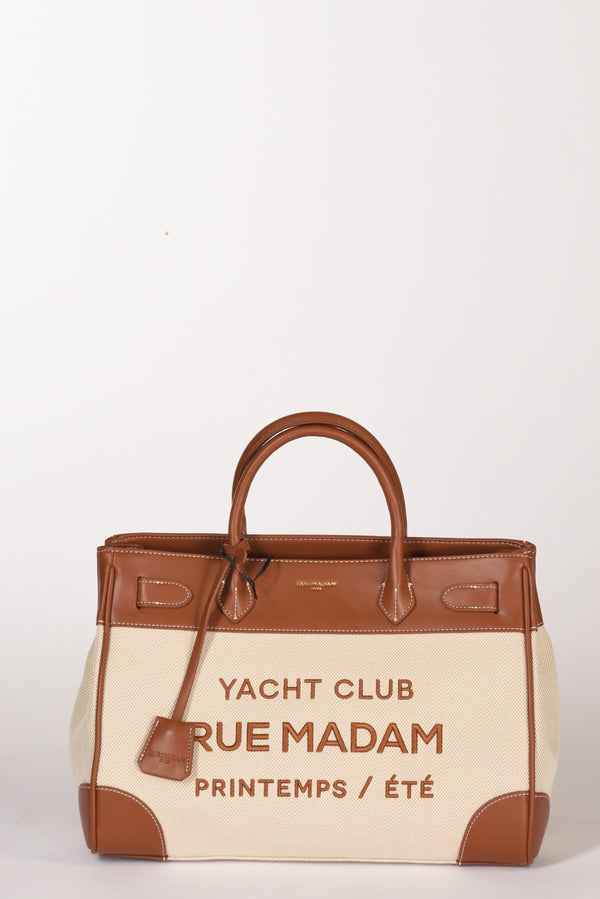 Rue Madam Paris Borsa Riviera Marrone/beige Donna