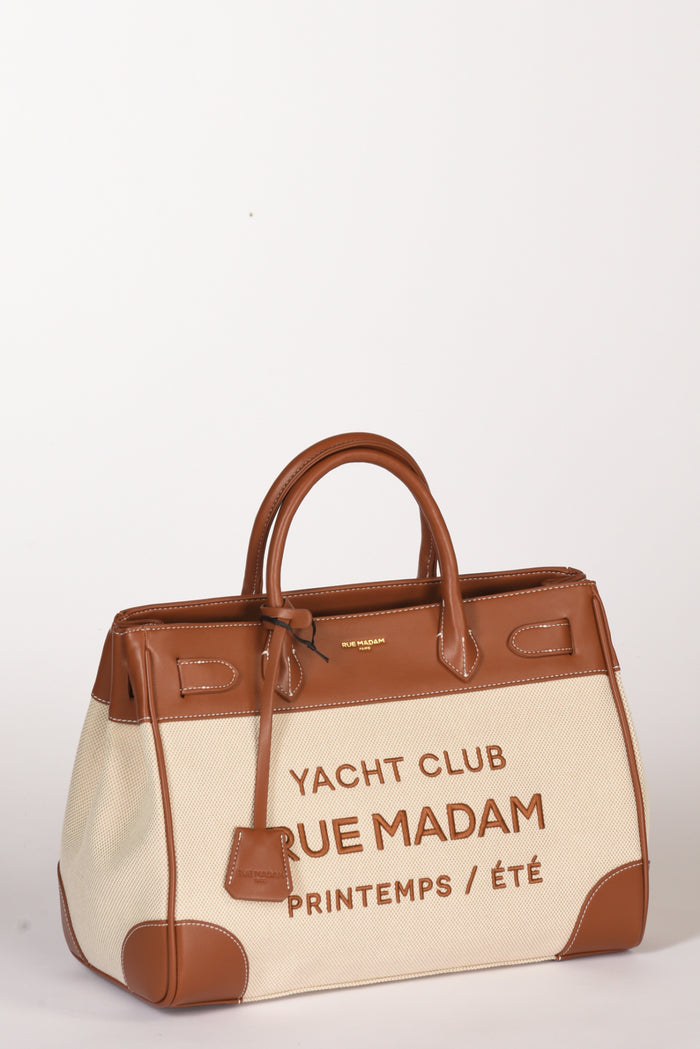 Rue Madam Paris Borsa Riviera Marrone/beige Donna - 3