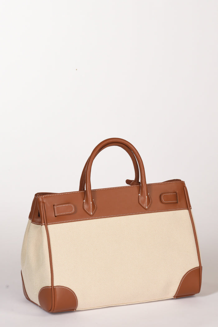 Rue Madam Paris Borsa Riviera Marrone/beige Donna - 5