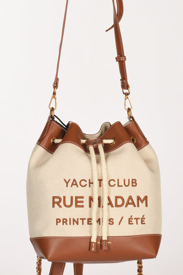 Rue Madam Paris Borsa Riviera Marrone/beige Donna