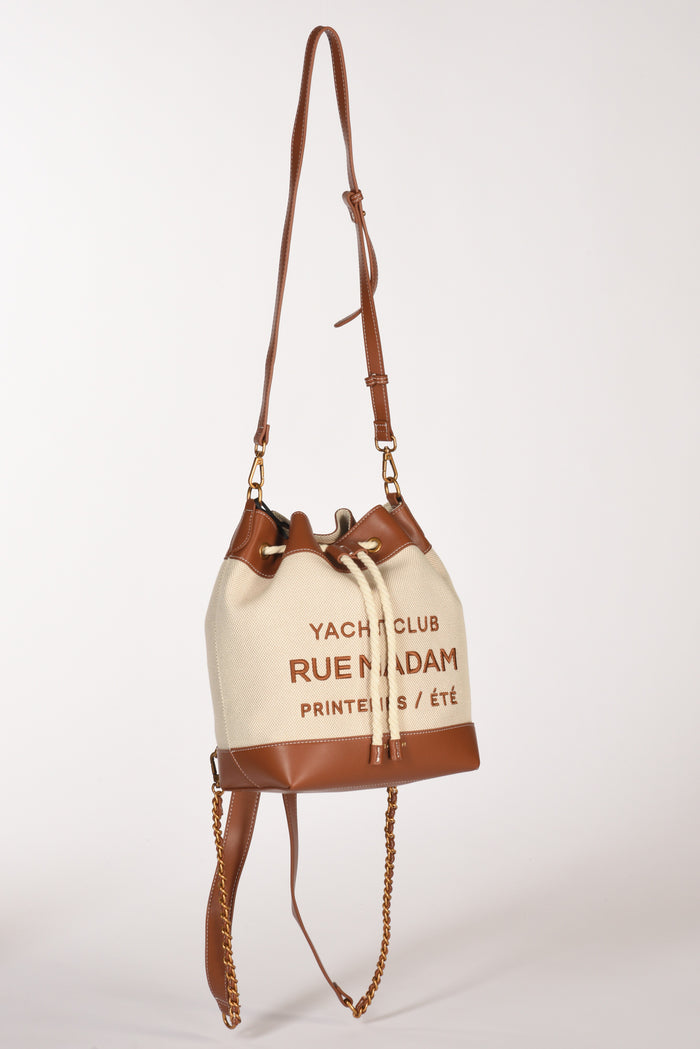 Rue Madam Paris Borsa Riviera Marrone/beige Donna - 3