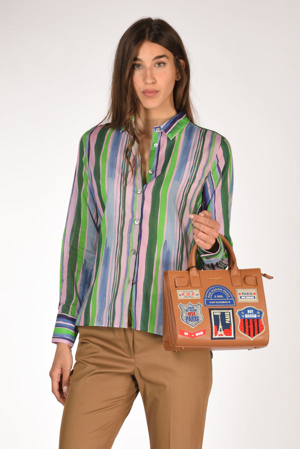 Rue Madam Paris Borsa Mini Tote Beige Cuoio Donna-2