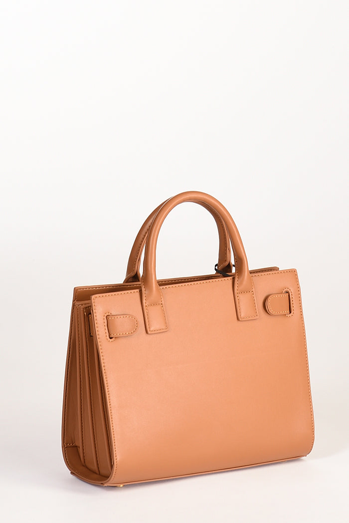 Rue Madam Paris Borsa Mini Tote Beige Cuoio Donna - 3