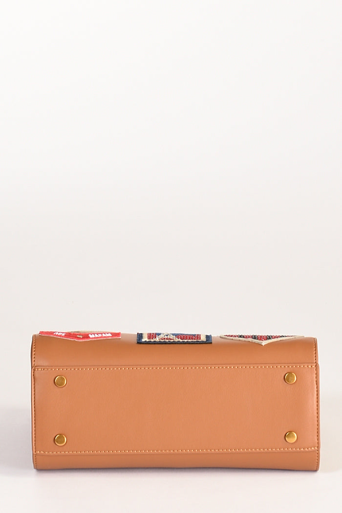 Rue Madam Paris Borsa Mini Tote Beige Cuoio Donna - 6