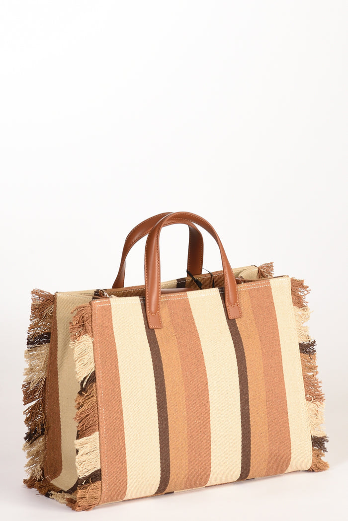 Rue Madam Paris Borsa Casablanca Marrone/beige Donna - 4