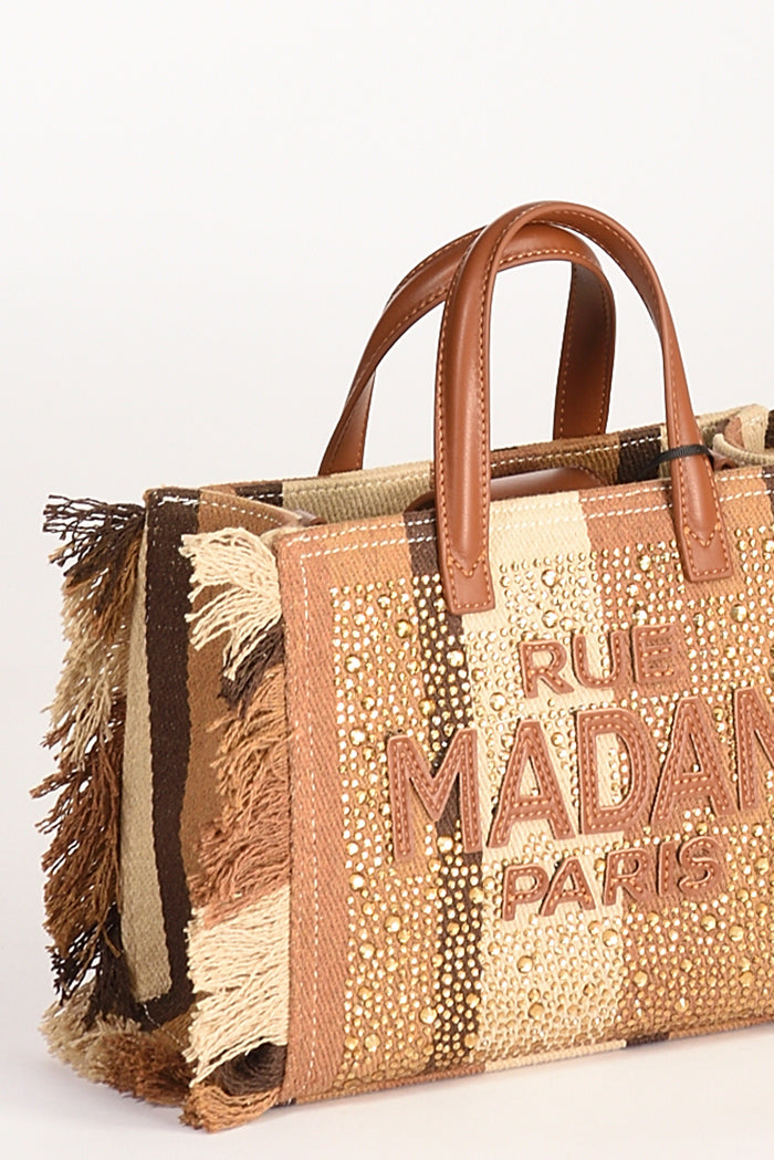 Rue Madam Paris Borsa Casablanca Marrone/beige Donna - 3