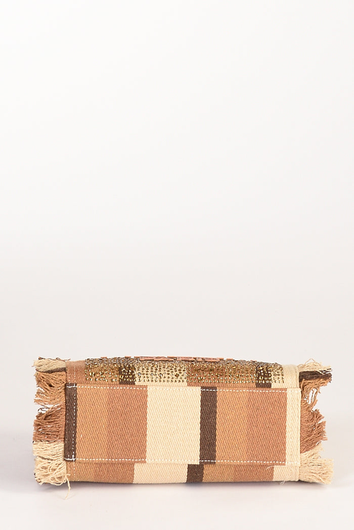 Rue Madam Paris Borsa Casablanca Marrone/beige Donna - 6