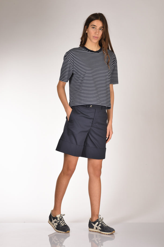 Berwich Bermuda Nadine Blu Navy Donna - 2