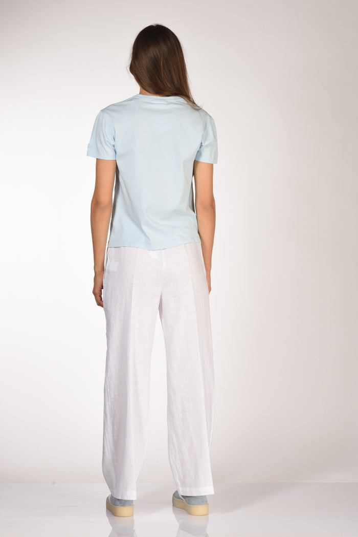 Mc2 Saint Barth Tshirt Emilie Azzurro Donna - 5