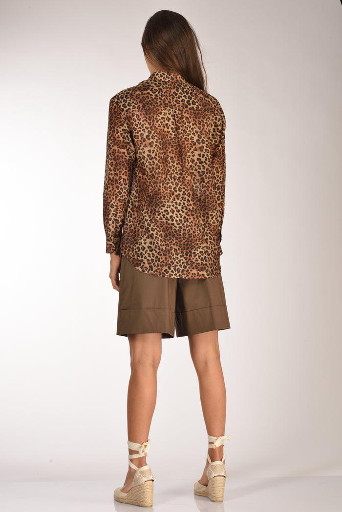 Mc2 Saint Barth Camicia Brigitte Beige Chiaro/beige Donna - 5