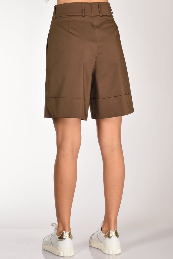 Berwich Bermuda Nadine Marrone Donna - 6