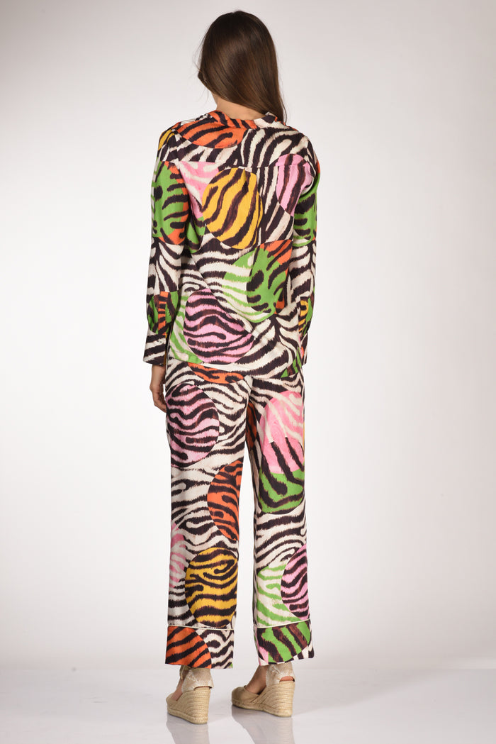 Malìparmi Camicia Stampata Multicolor Donna - 5