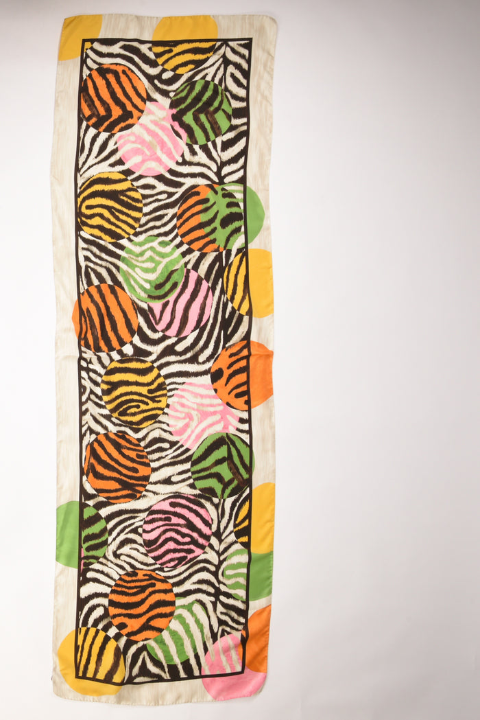 Malìparmi Stola Stampata Bianco/multicolor Donna - 3