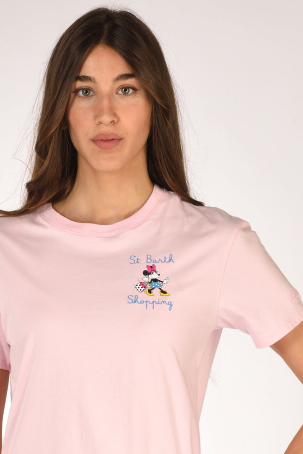 Mc2 Saint Barth Tshirt Emilie Rosa Donna