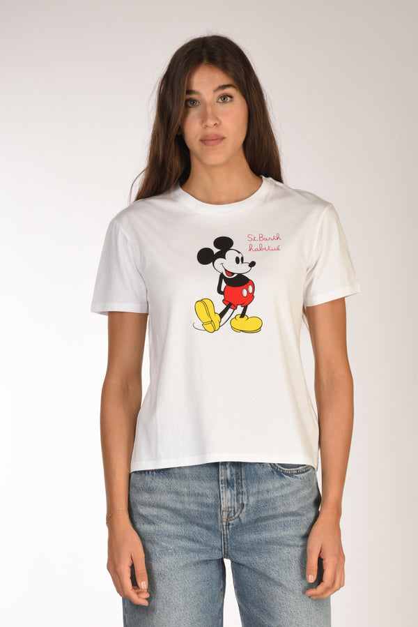Mc2 Saint Barth Tshirt Emilie Bianco Donna-2
