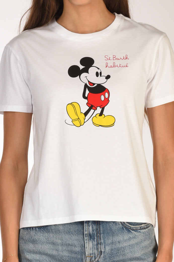 Mc2 Saint Barth Tshirt Emilie Bianco Donna - 3
