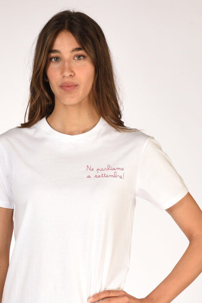 Mc2 Saint Barth Tshirt Emilie Bianco Donna - 1