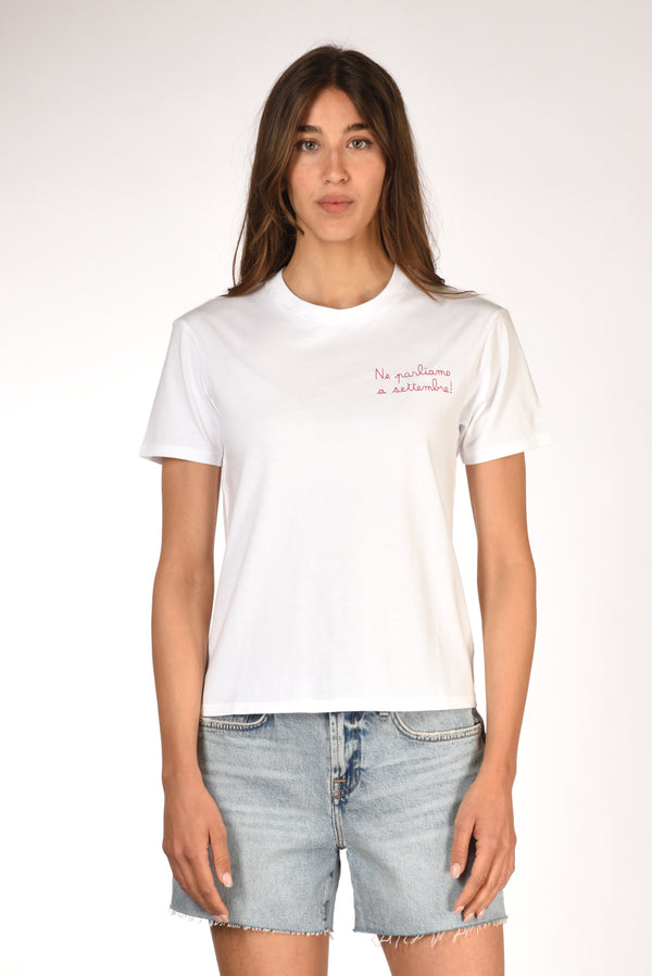Mc2 Saint Barth Tshirt Emilie Bianco Donna-2