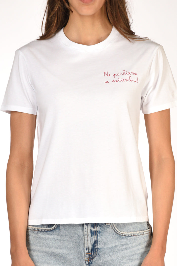 Mc2 Saint Barth Tshirt Emilie Bianco Donna - 3