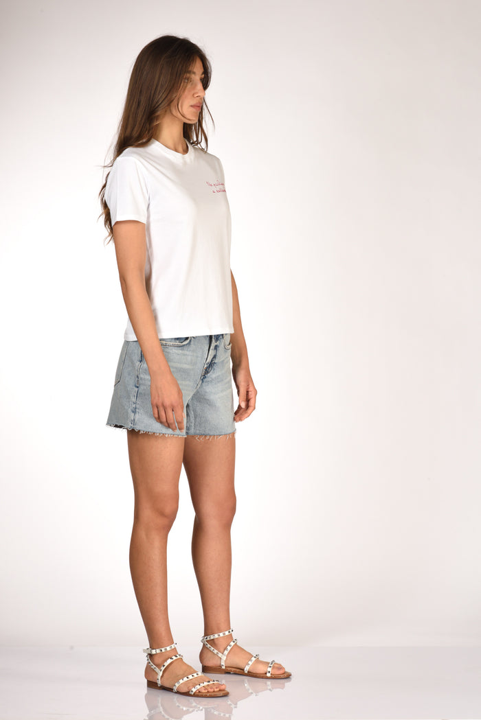 Mc2 Saint Barth Tshirt Emilie Bianco Donna - 4