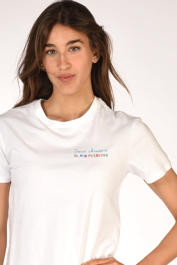 Mc2 Saint Barth Tshirt Emilie Bianco Donna