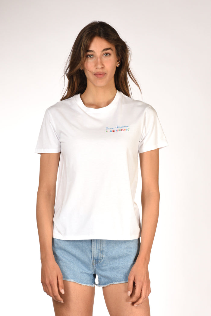 Mc2 Saint Barth Tshirt Emilie Bianco Donna - 2
