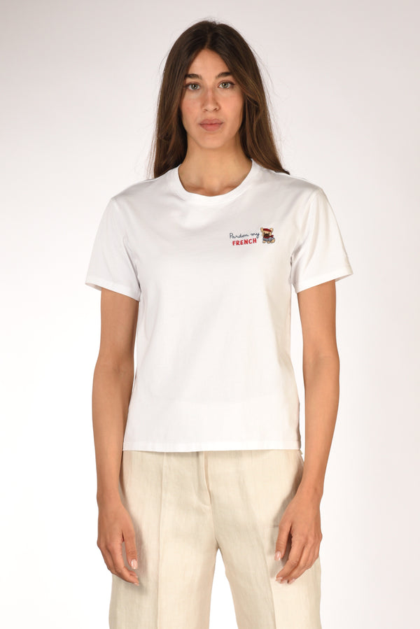 Mc2 Saint Barth Tshirt Emilie Bianco Donna-2