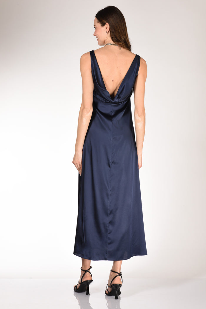 Sarte Pettegole Abito Lungo Blu Donna - 1