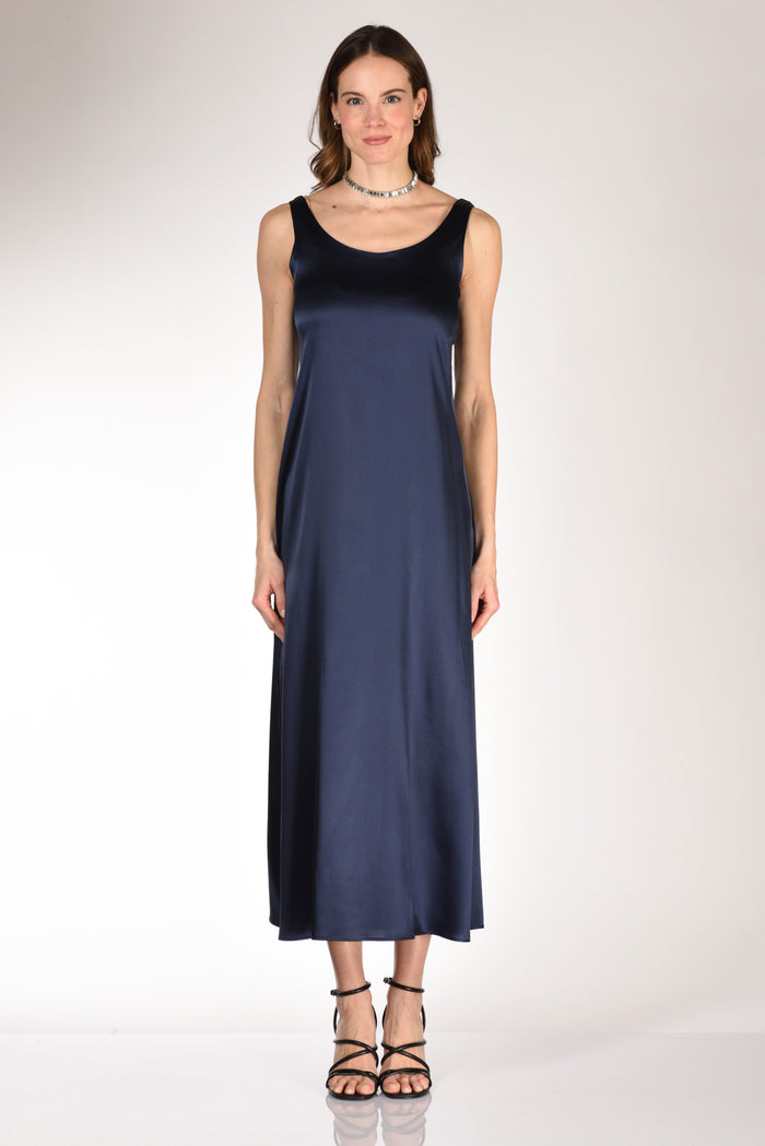 Sarte Pettegole Abito Lungo Blu Donna - 4