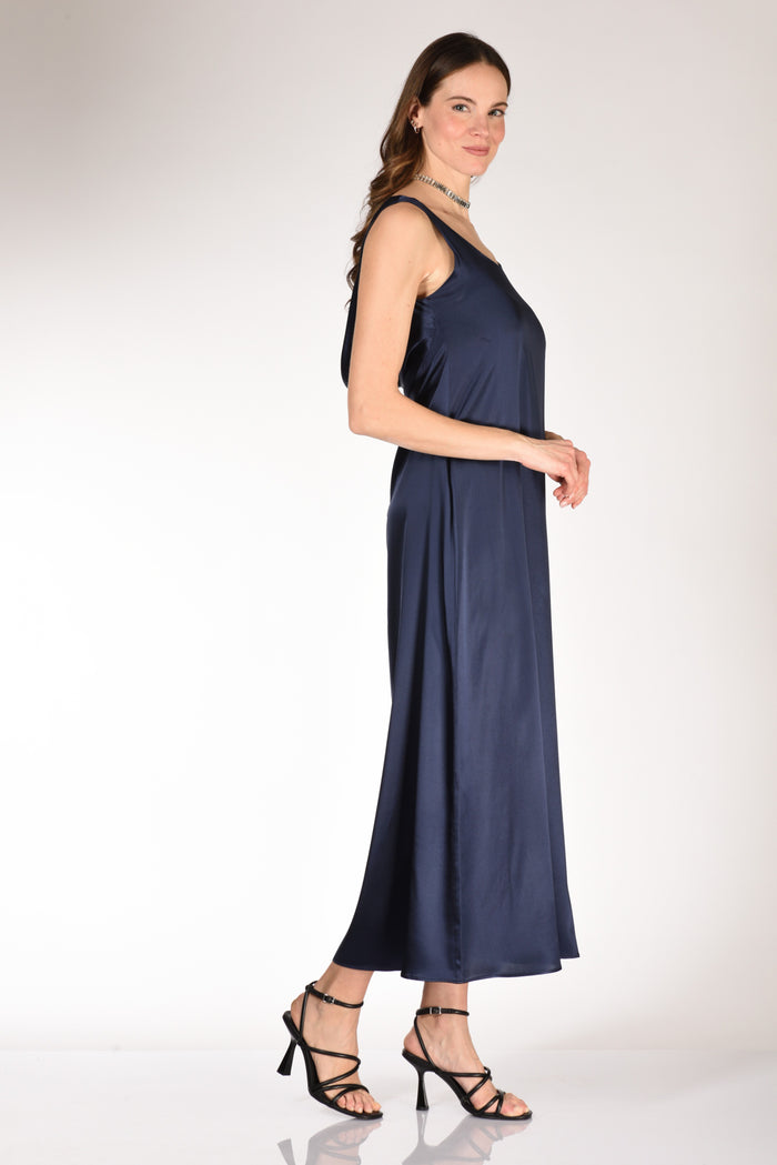 Sarte Pettegole Abito Lungo Blu Donna - 5