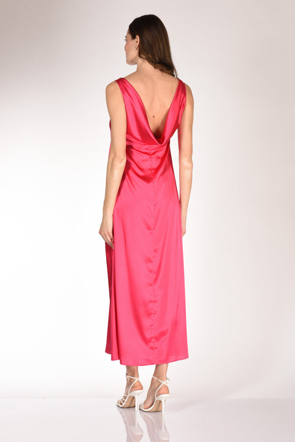 Sarte Pettegole Abito Lungo Fucsia Donna