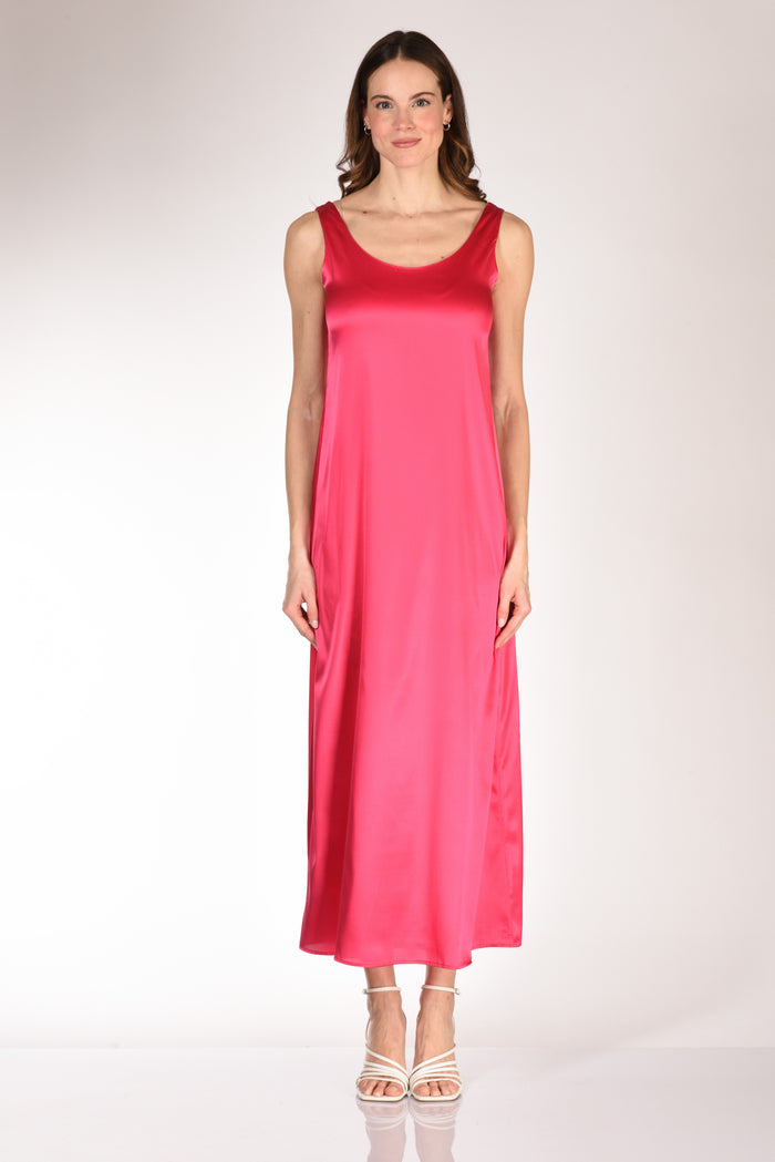 Sarte Pettegole Abito Lungo Fucsia Donna - 4