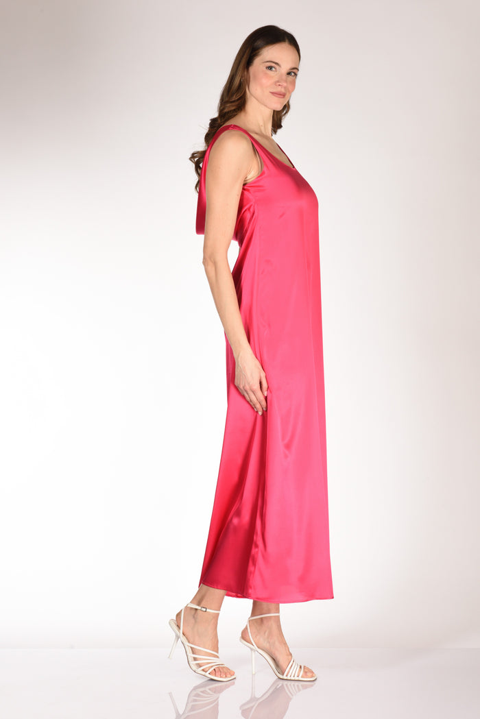 Sarte Pettegole Abito Lungo Fucsia Donna - 5